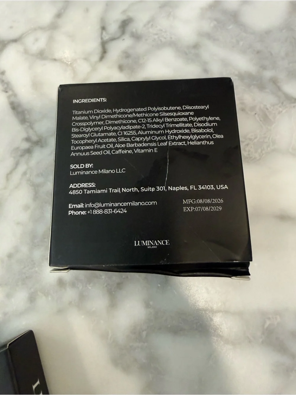 Milano Luminance Under Eye Brightener - Mint Green Corrector-soft mint
